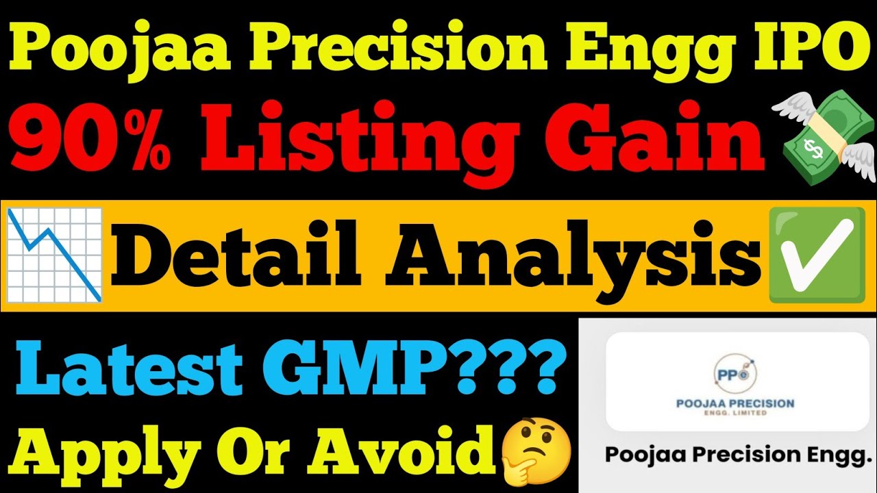 Poojaa Precision Engg IPO| Poojaa Precision Engg IPO Review| Poojaa Precision Engg IPO GMP