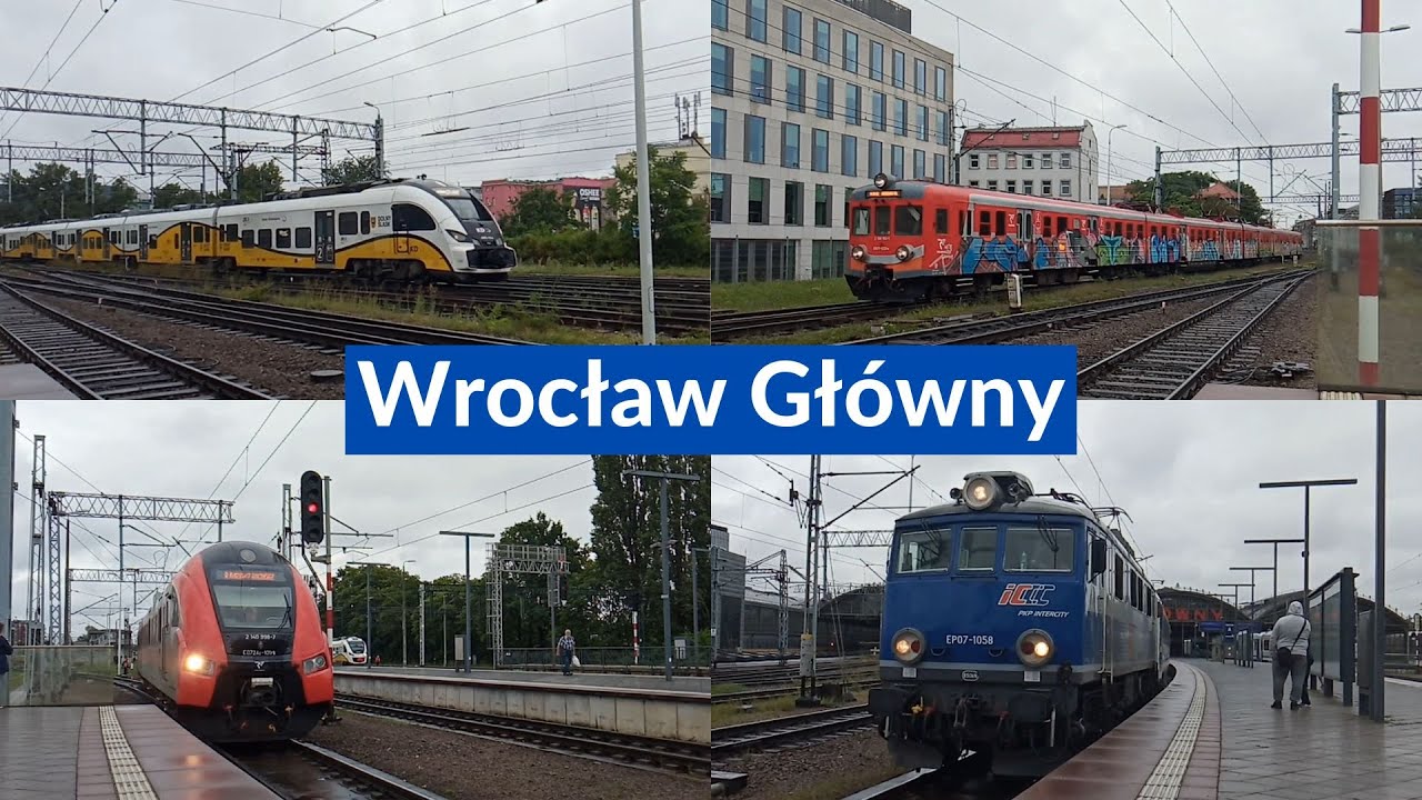 Wieczorne pociągi Wrocław Główny | część 1 | 6.08.2023