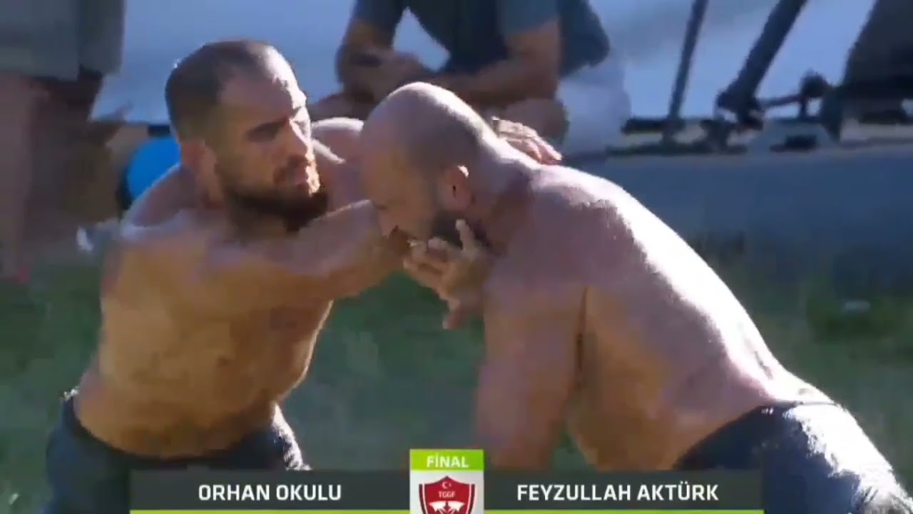 CW Enerji Yağlı Güreş Ligi Şahinbey Er Meydanı Müthiş Final Başpehlivan Feyzullah Aktürk&Orhan Okulu