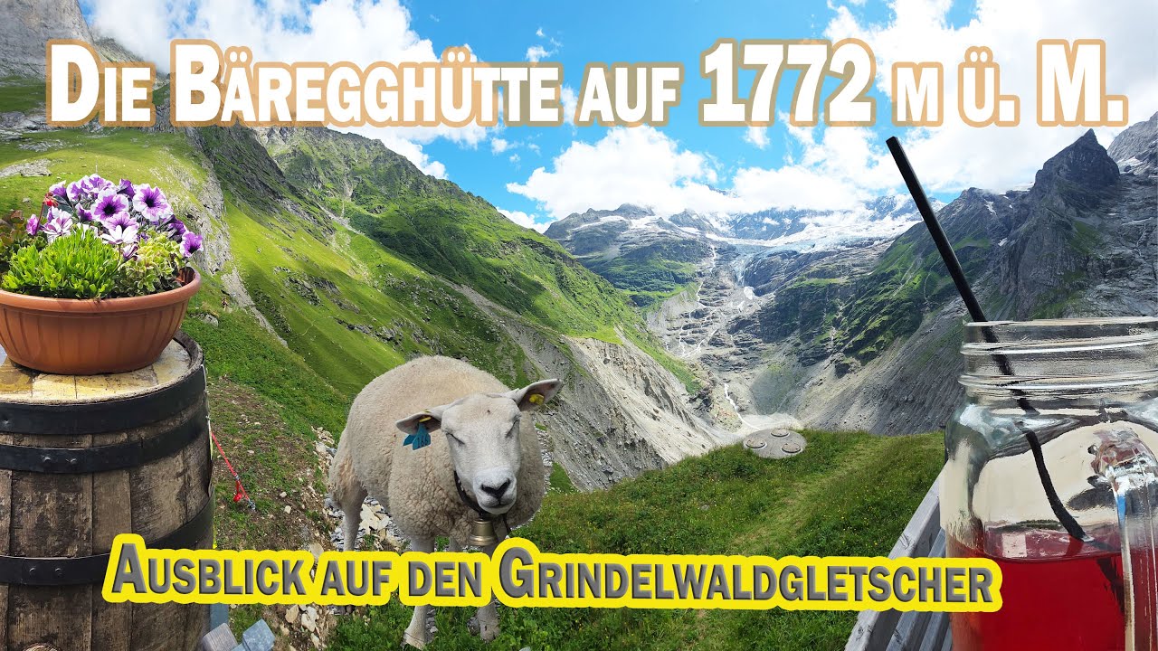 von Grindelwald zum Berghaus Bäregg ist nach eine anstrengenden, aber sehr schönen Wanderung