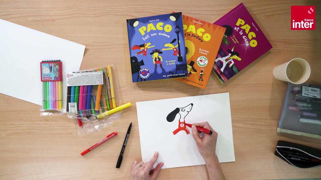 Magali Le Huche : Comment dessiner 'Paco' ?