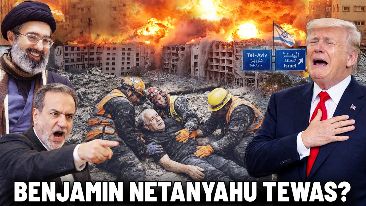 TRUMP MEMOHON AMPUN-NETANYAHU DITEMUKAN TEWAS? Iran Tolak Damai, Sampai AS-ISRAEL Benar-Benar Musnah
