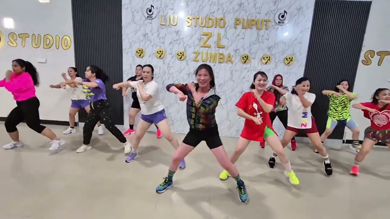 TA TA TA - PANCA BORNEO || ZUMBA DANCE WORKOUT || LIU STUDIO || ZIN LIU