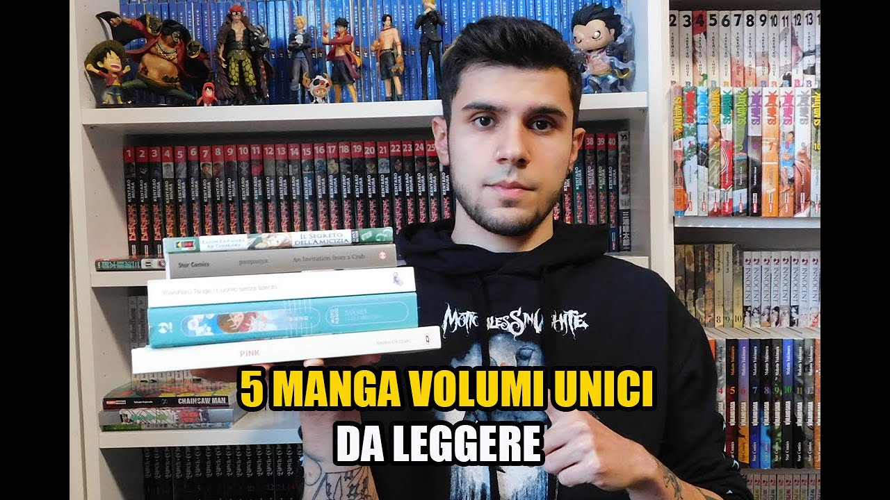 5 MANGA VOLUMI UNICI DA LEGGERE