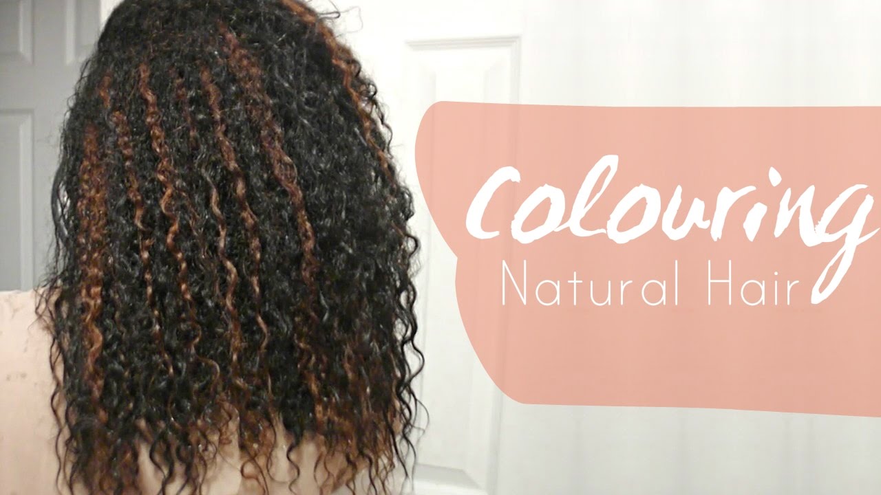 Dying Natural Hair Tutorial (using Dark & Lovely)
