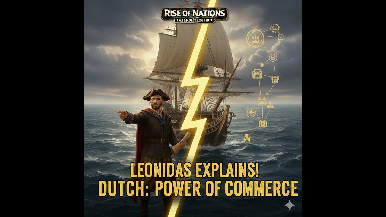 Epizoda 6: Rise of Nations: Dutch: Power of Commerce! Strategija za početnike. Nomad. Tutorial