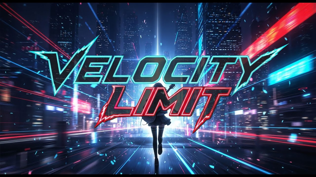 【185BPM疾走】Velocity Limit｜限界突破の高速J-Rock / Fast Melodic Punk [Suno AI]