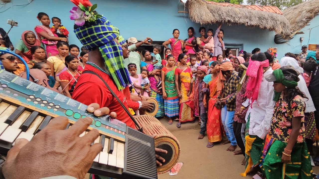 Jiwi Lok Tin||Mandariya Nachoniya Akhara Sogoy Video||Santali Dong Video 2024||