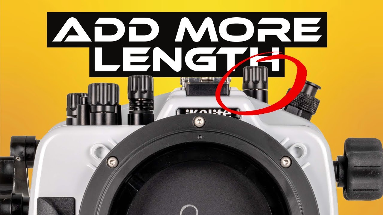 Making Adjustments to Ikelite Housing Control Length