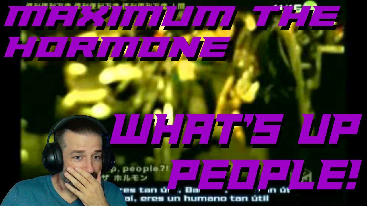 Gamer Sees WHAT'S UP with MTH! || Maximum The Hormone - What's Up People! Reaction