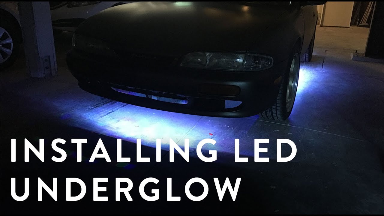 How to install Ebay LED Underglow