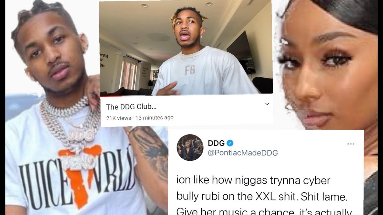 DDG RESPONSE TOO HATERS WHO ATTACKED RUBI ROSE AND RETURNS TO YOUTUBE AGAIN + MORE WEEKLY RE SPILL