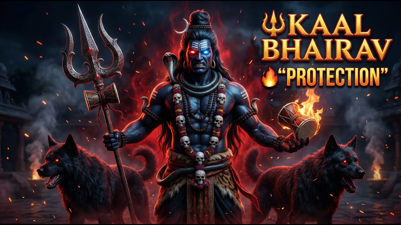 भैरव स्तोत्र | शत्रु भय नाशक महास्तोत्र | Bhairav Stotram | Fear Removal Mantra | Protection Mantra