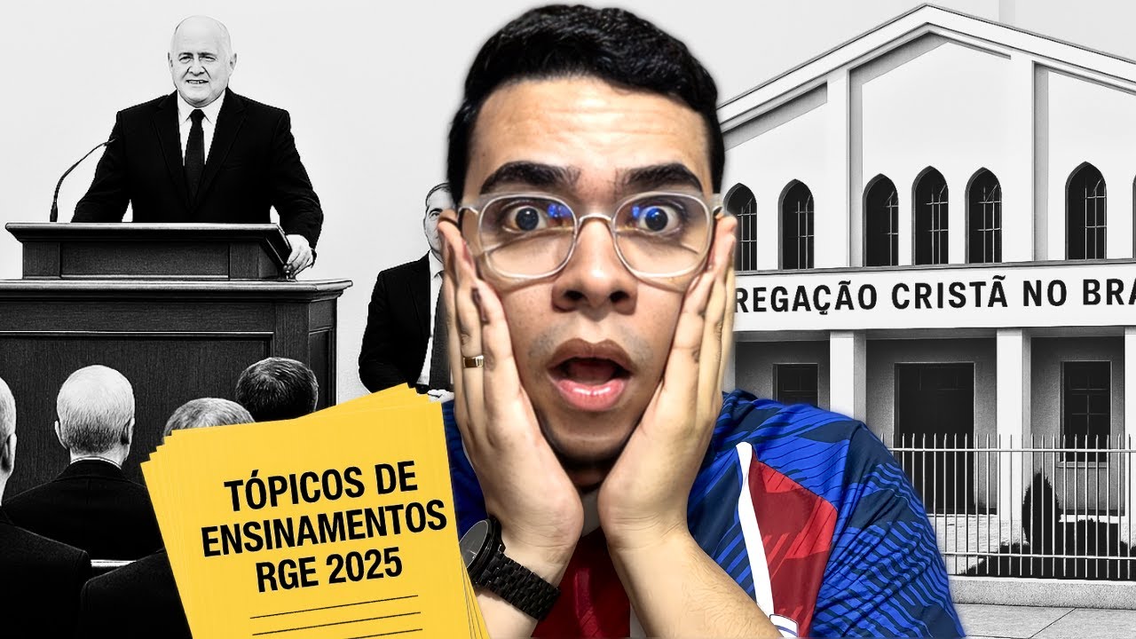CCB: TÓPICOS DE ENSINAMENTOS 2025 🔴 | OS ABSURDOS DA RGE! 🟢 | PRA MORRER DE RIR! 🤣 | ANÁLISE SINCERA