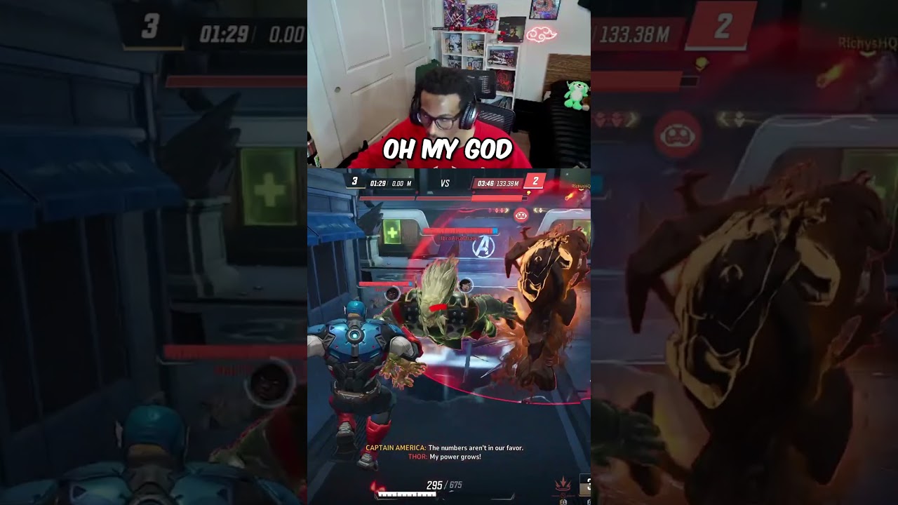 LORD THOR vs STREAMERS in MARVEL RIVALS!