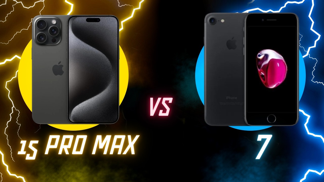 iPhone 15 Pro Max vs iPhone 7 — 9 Years Later… INSANE