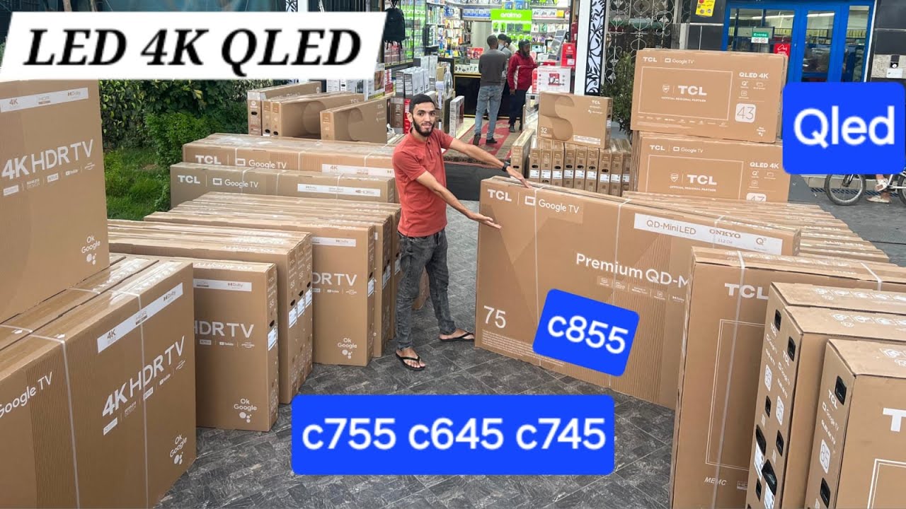 كمية جديدة بعد طلب زبنائنا الكرام tv tcl Mini LEDأفضل عرومع هدايا 🎁🎁TV TCL 32/40/43/50/55/65/75/85