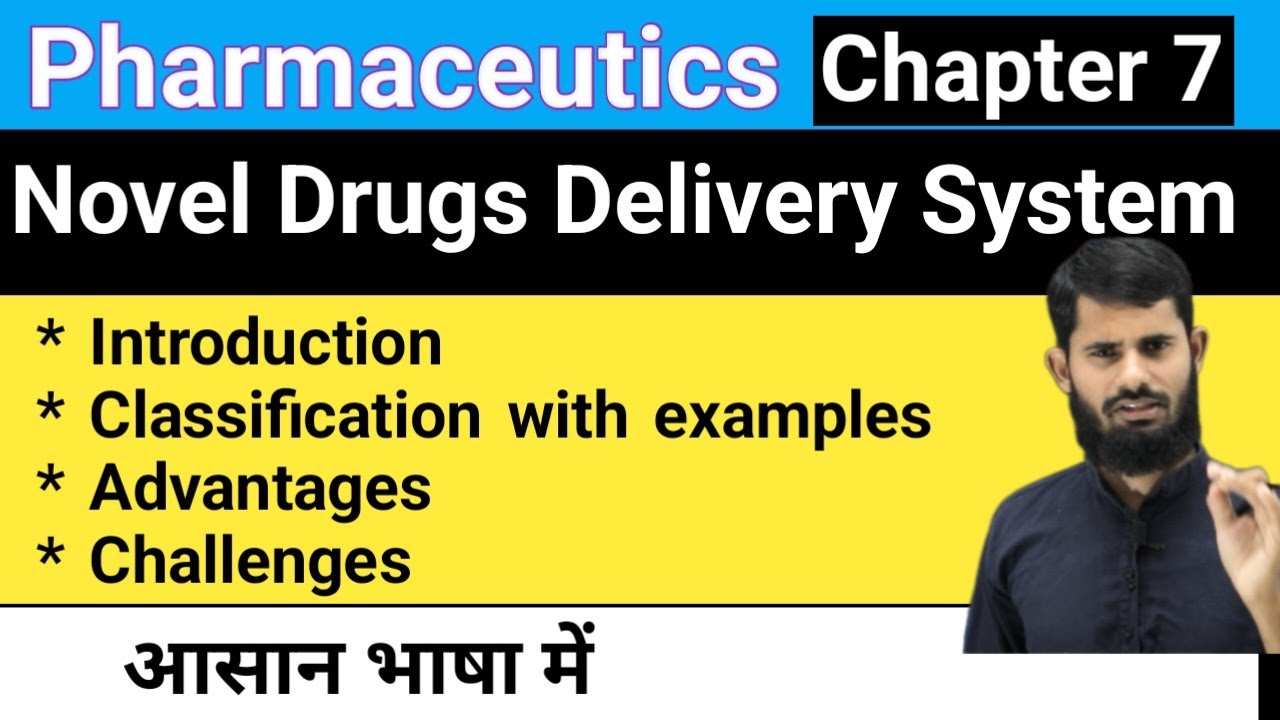 Pharmaceutics chapter 7 || Novel Drug Delivery System