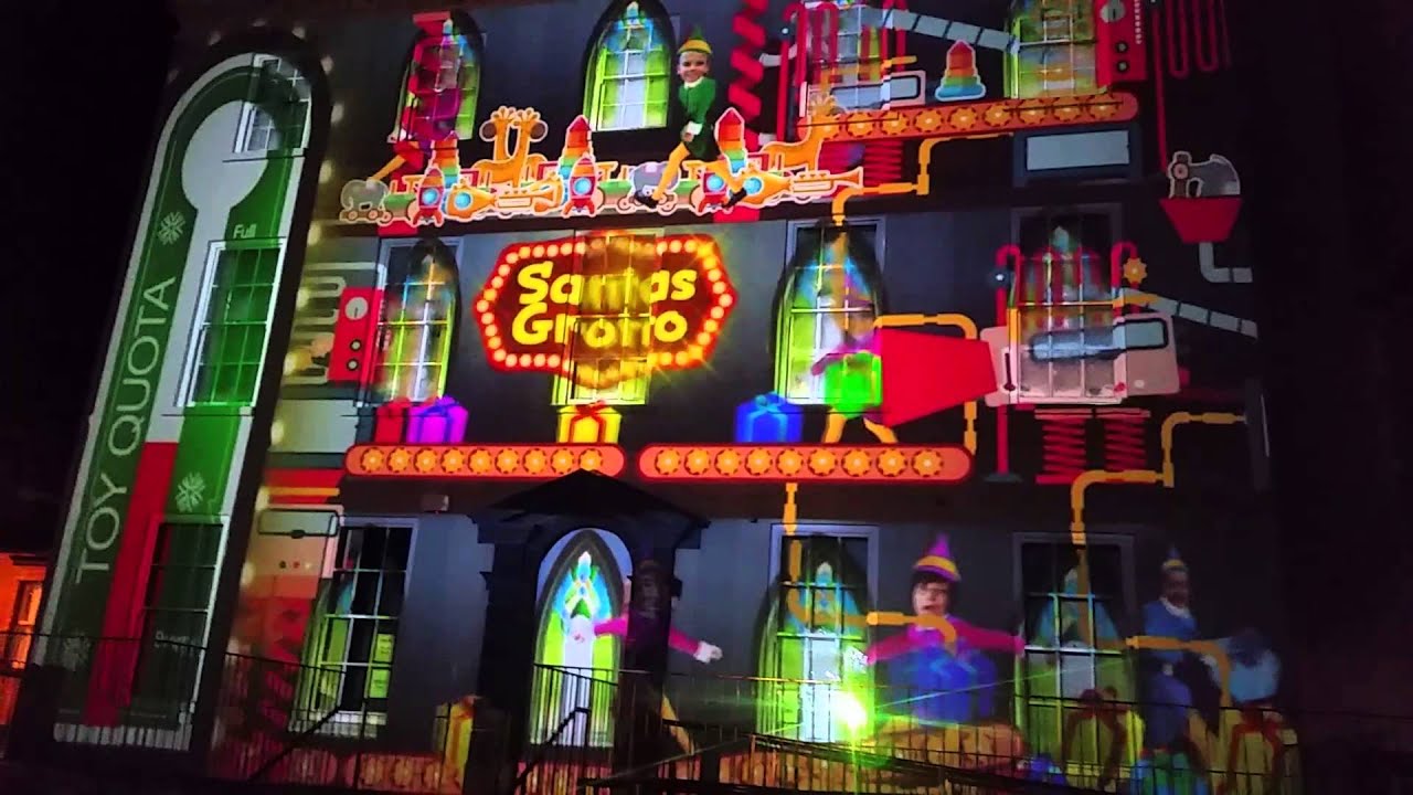 Winterval Waterford 26/12/ 2015 3D lightshow