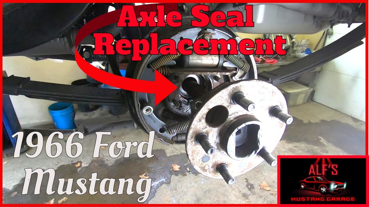How to replace your axle seal - 1966 Mustang - 8