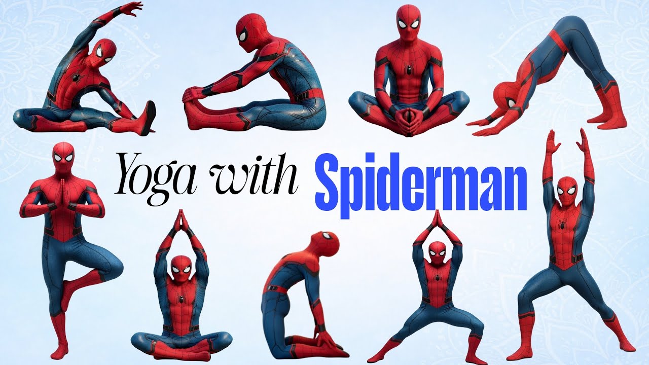 Spider Yoga for Kids | Fun Yoga to Build Strength & Energy
