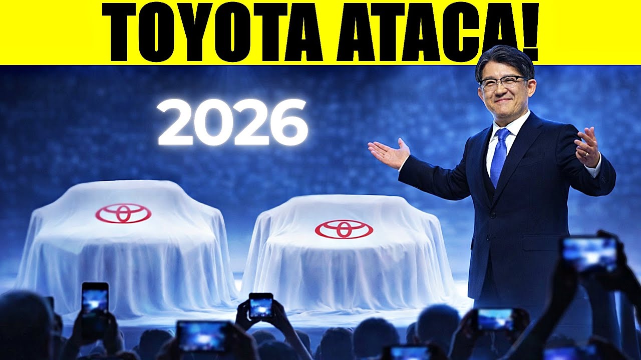 Toyota Revela Seus Carros 2026 e Deixa o Todo Mercado Automobilístico em Choque! 😱