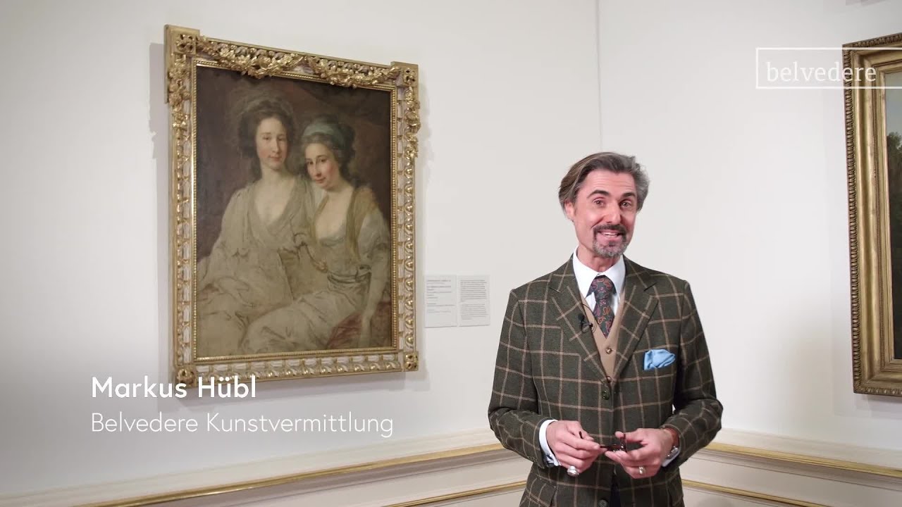 Johann Baptist Lampi d. Ä. – Die Gräfinnen Caroline und Zoë Thomatis