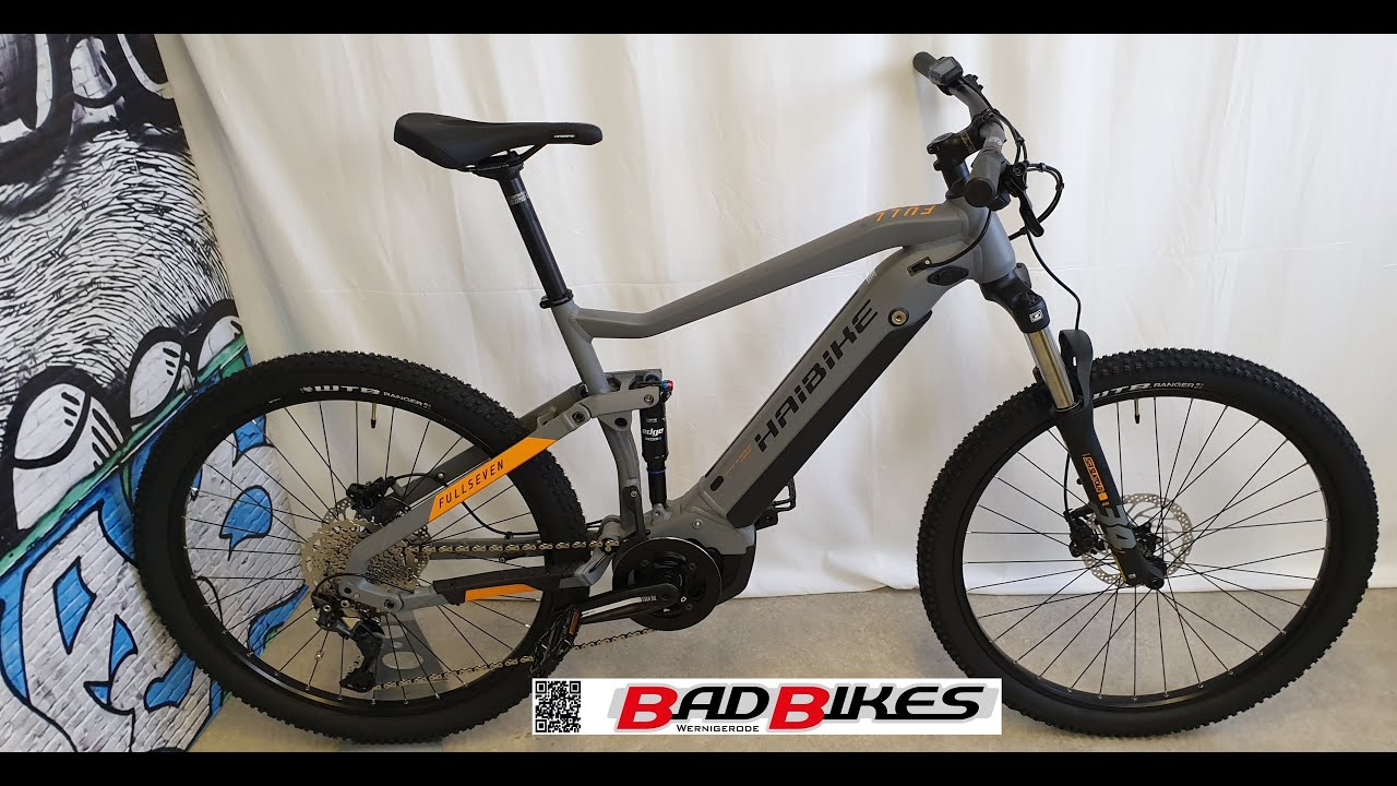 Haibike FullSeven 4 Yamaha PW-ST 70NM  Intube 500Wh SR Suntour Elektro Shimano Deore M5120 Bike 2021