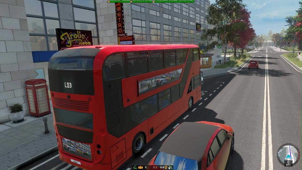 Bus Simulator : World Tour London Route 3  With Double Decker