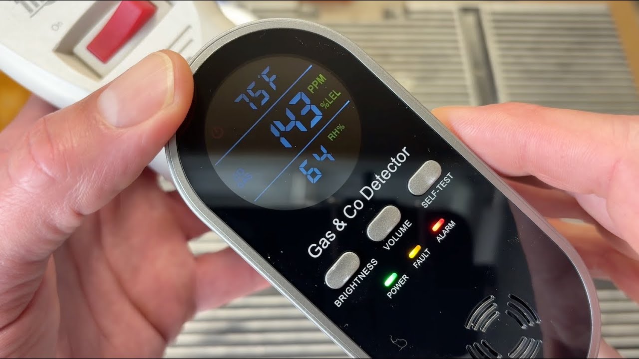 REAL REVIEW + TEST - Antercite Gas/CO Detector {See It Work!}