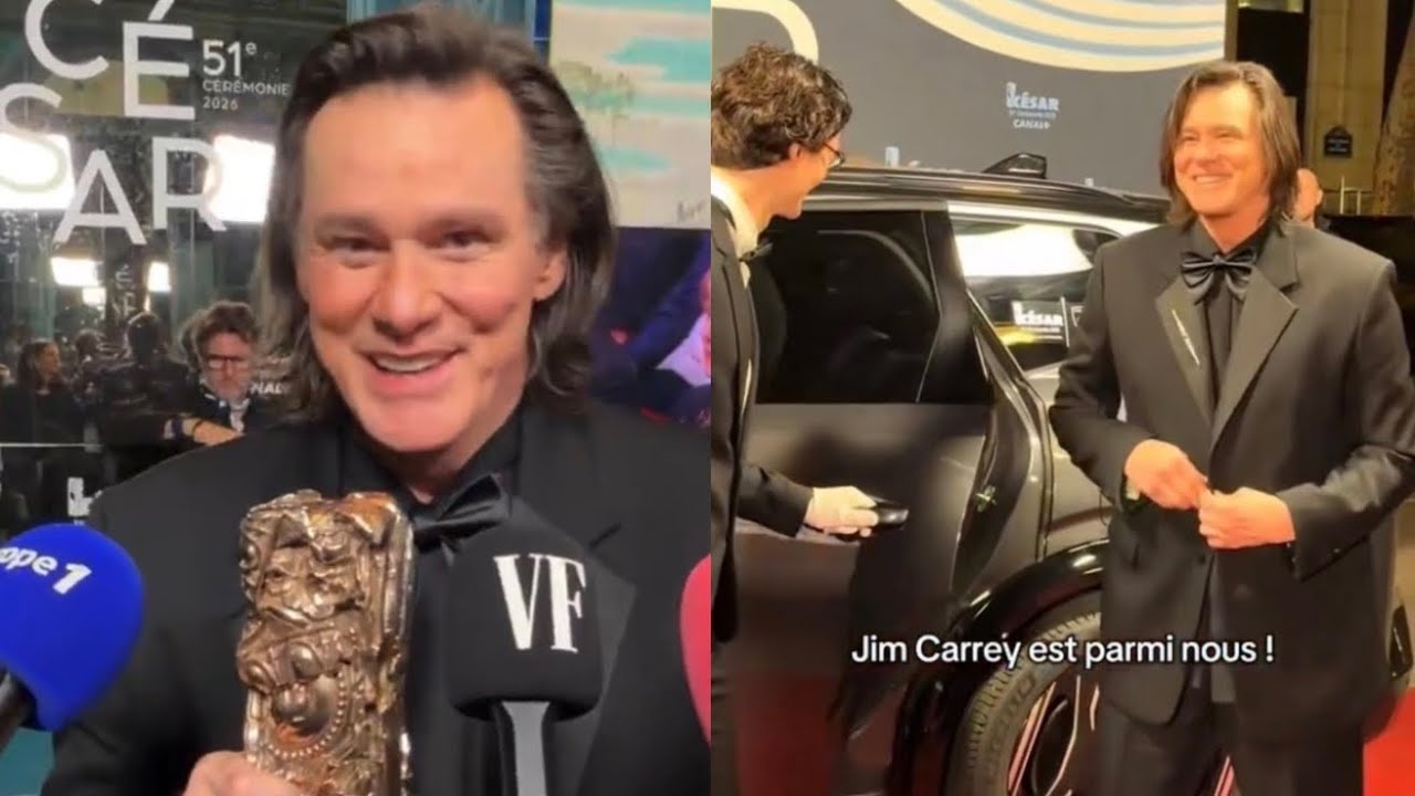 Jim Carey Clone Goes Viral On Red Carpet After Accepting Award In France 