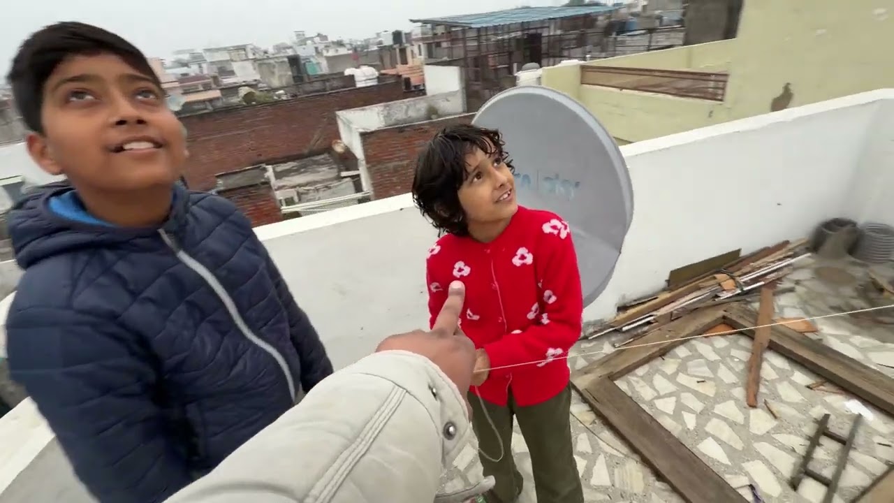 Shaam Ki Chhat Masti 🪁 Family Cute Moment ❤️Evening Vlog