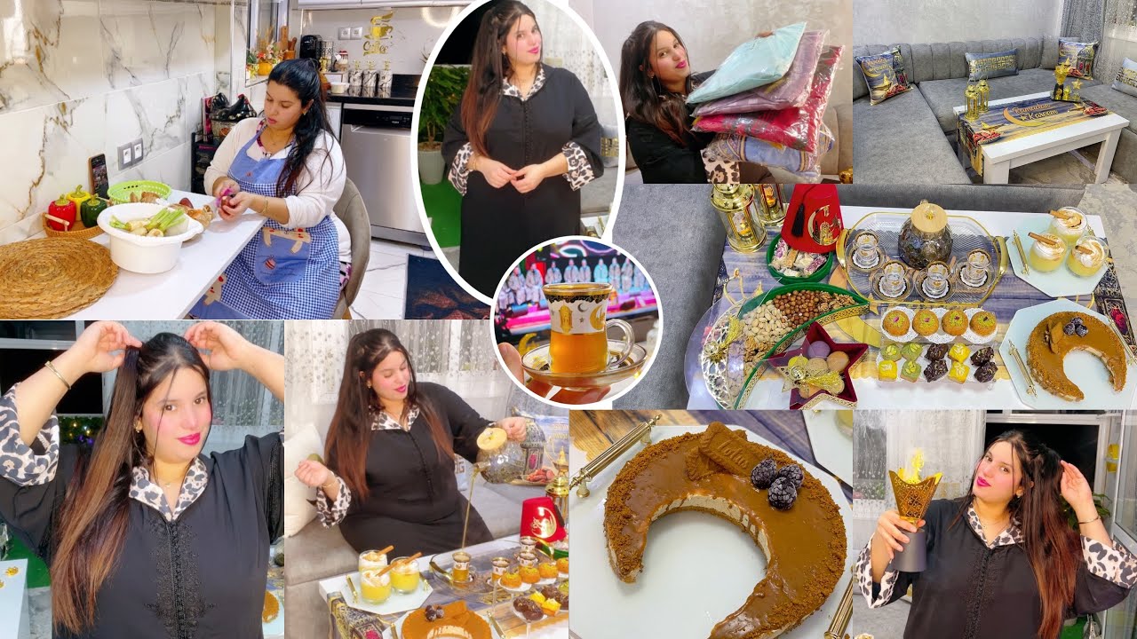 روتين قبل وبعد الإفطار رمضان🌛فديو كلو نشاط مشترياتي قبل العيد♥️طبيلة متنوعة تشيز هلال بدون فرن