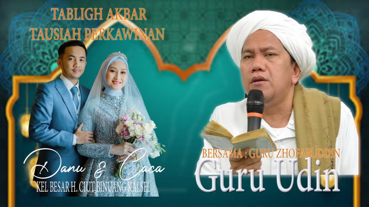 🔴 Livestreaming TAUSIAH PERKAWINAN  - GURU UDIN - Pesta Rakyat Binuang Wedd H.Danu & Caca -H.CIUT