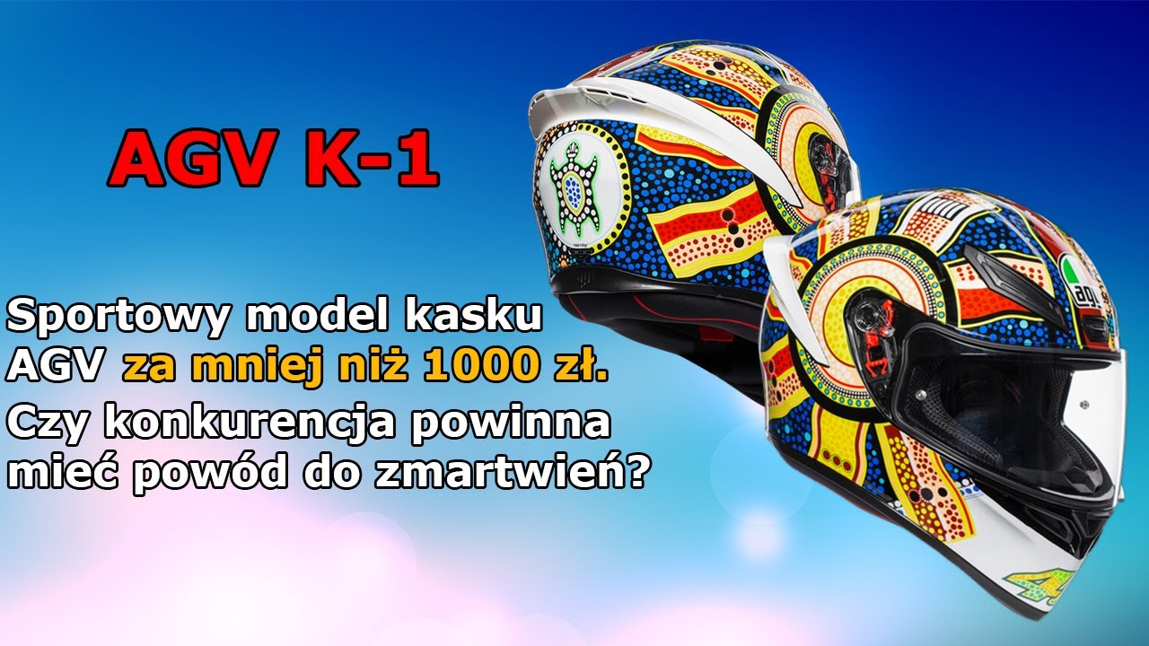 Prezentacja kasku AGV K1. Jeden z najlepszych kasków sportowych do 1000 zł?