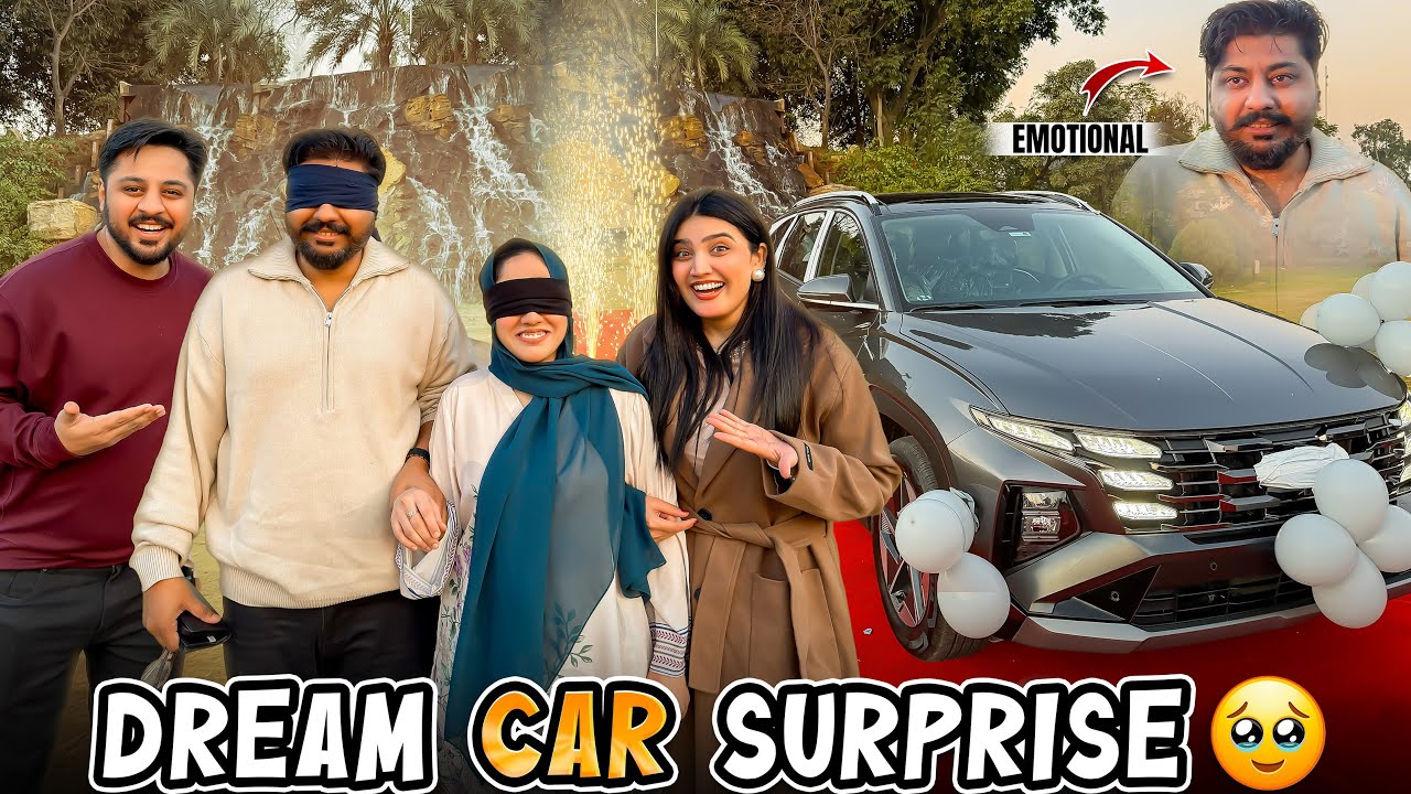 SURPRISING BHAI WITH HIS NEW DREAM CAR 😍 | Emotional Reaction 😭