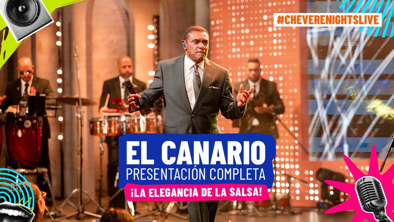 José Alberto “El Canario” canta sus grandes éxitos de Salsa | Chévere Nights Live