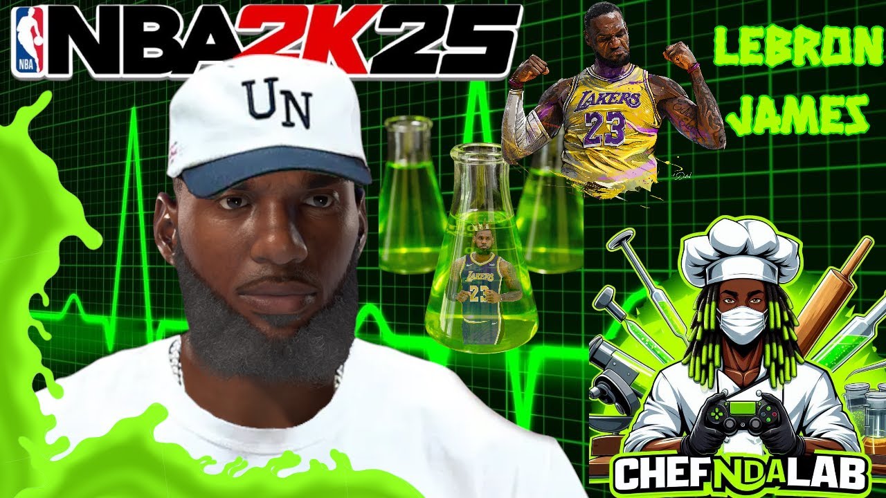 The Realest LeBron James  NBA 2k25 Face Creation (Chef's Edition) 💪🏾🔥🔥