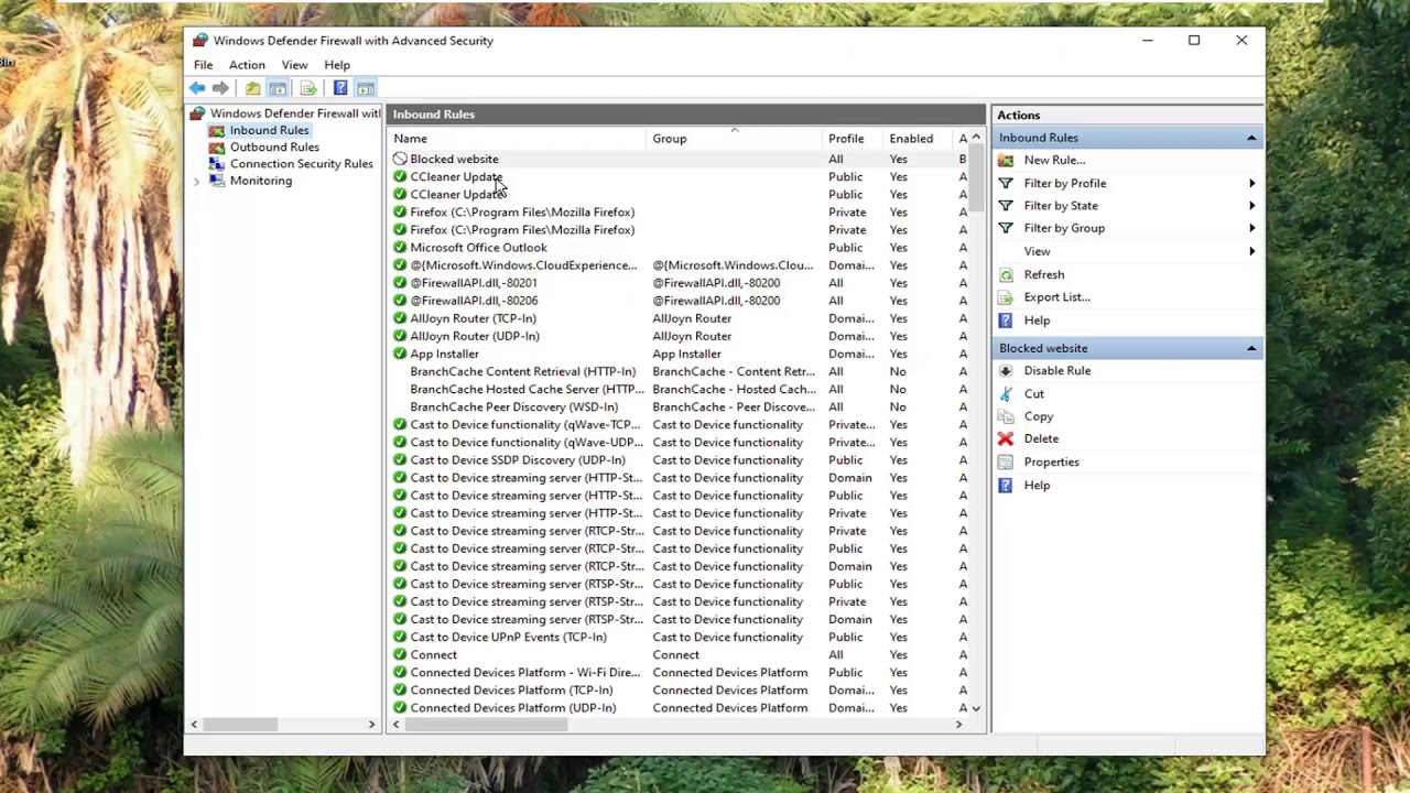 How to Block Website IP Address in Windows Firewall [Tutorial]