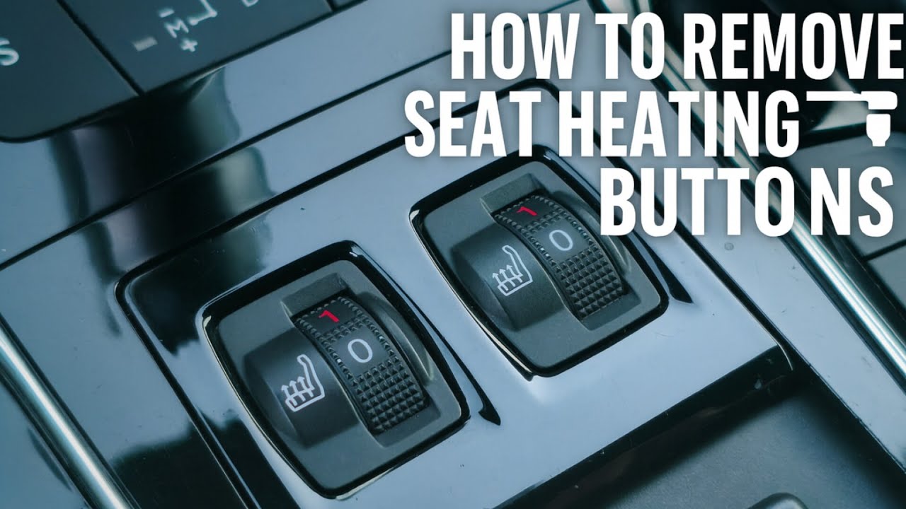 Peugeot 508 Gen1 FL Remove Seat Heating Buttons