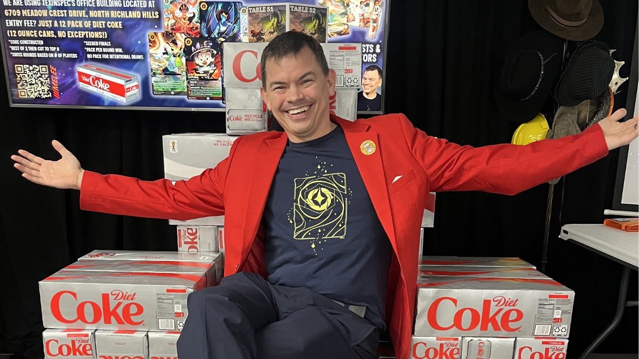 The WEIRDEST Lorcana Tournament Ever? (Entry = Diet Coke?!)