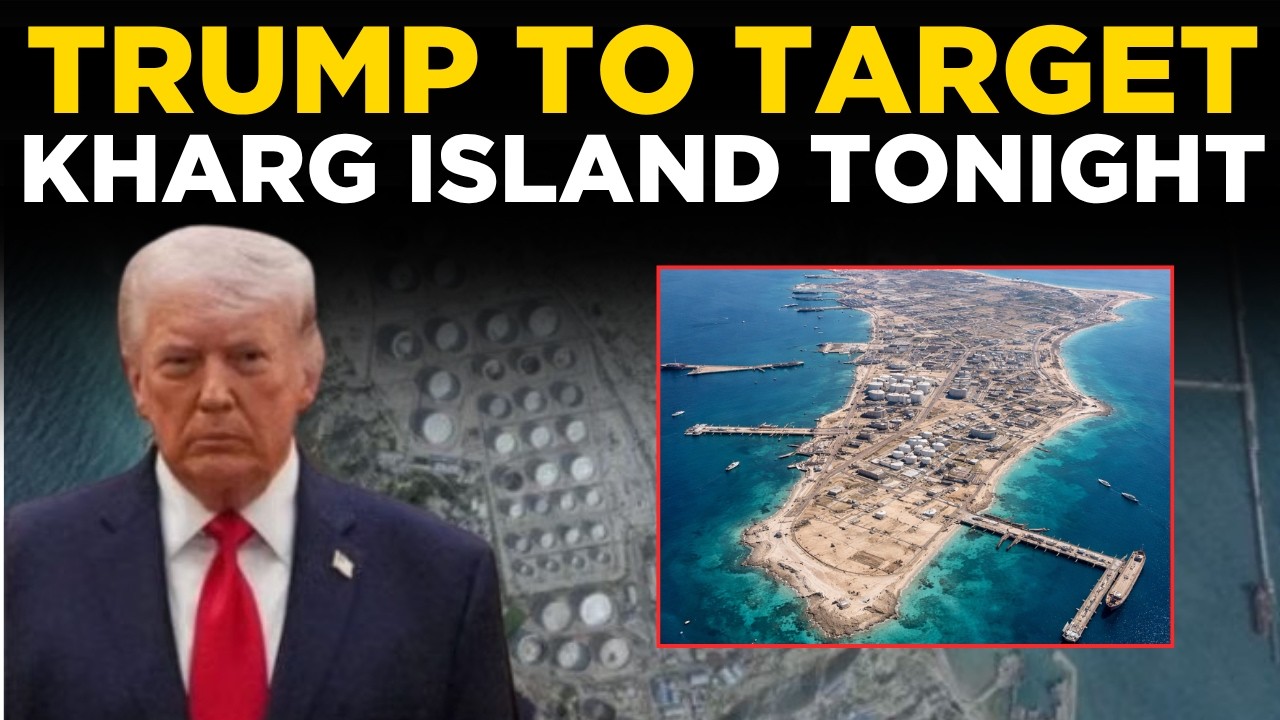 TRUMP IRAN THREAT LIVE | 'VERY HARD TONIGHT' - Trump Warns Of Massive Strikes & Kharg Island Seizure