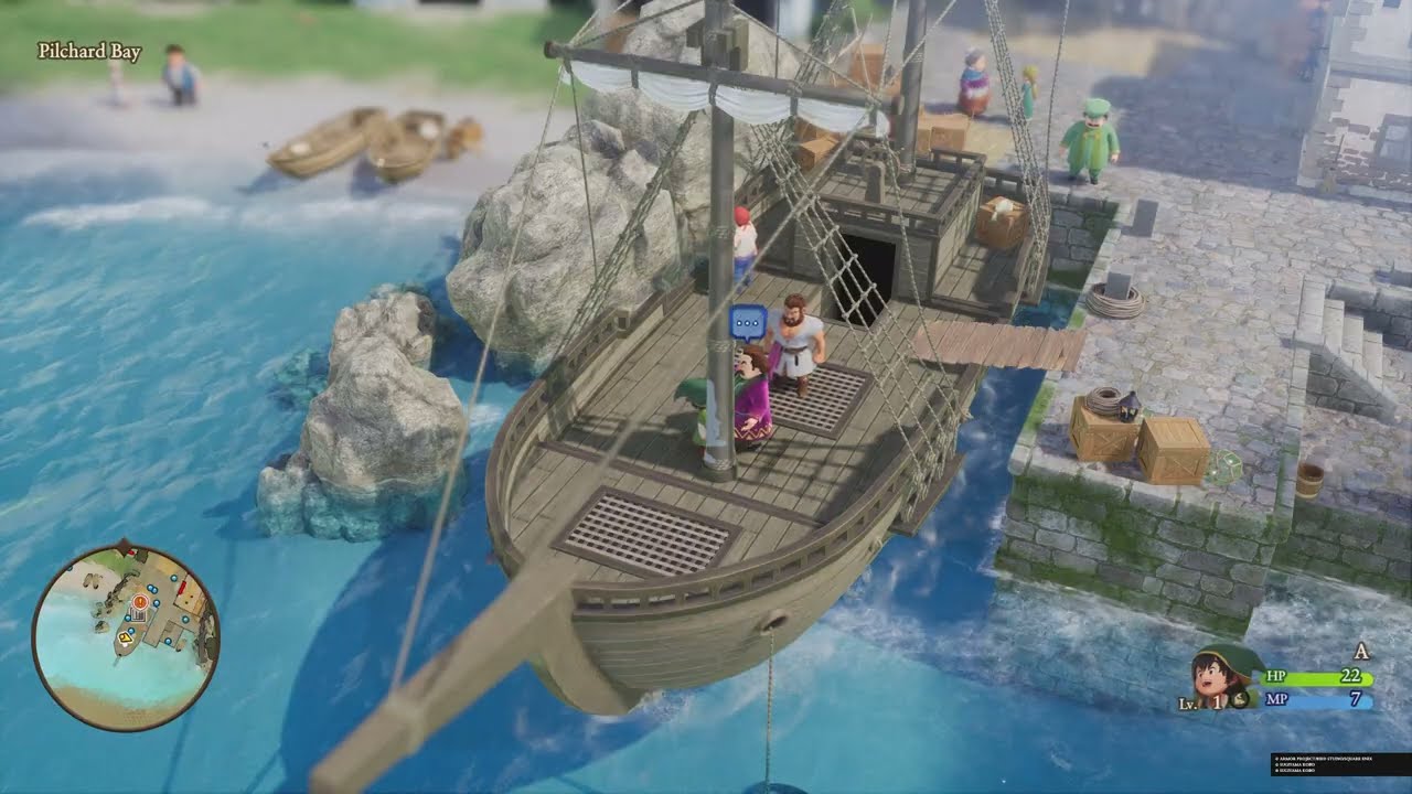 DRAGON QUEST VII Reimagined Part 1 #dragonquest7 #gameplay