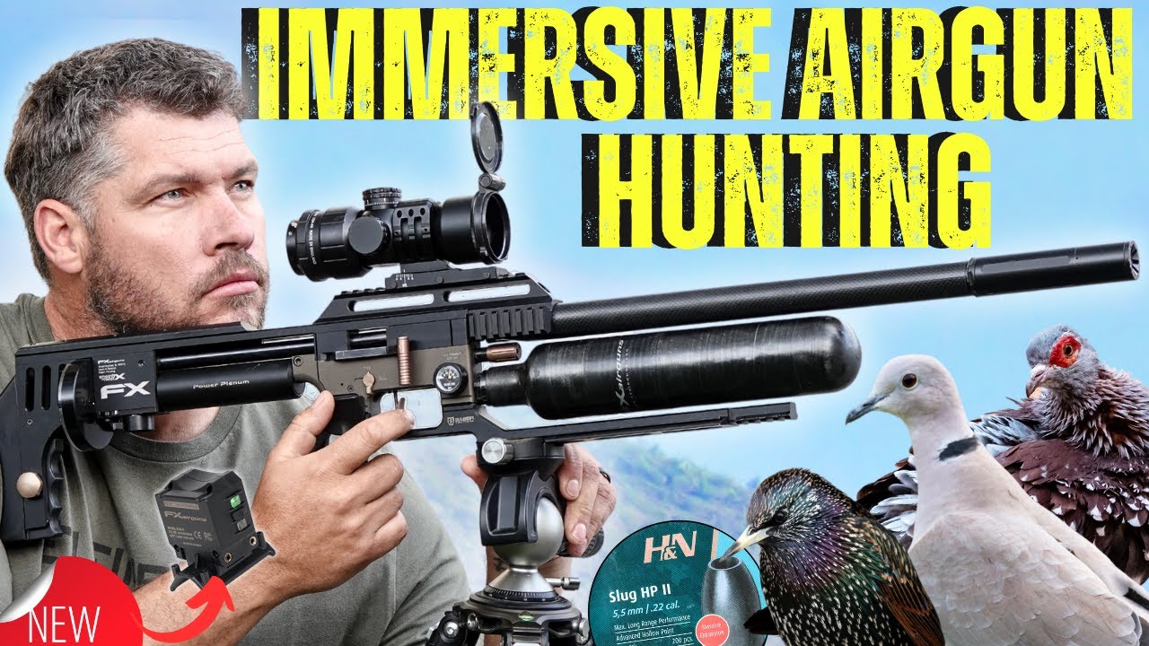 IMMERSIVE AIRGUN HUNTING WITH ELEMENT OPTICS I AIR GUN PEST CONTROL IN AFRICA