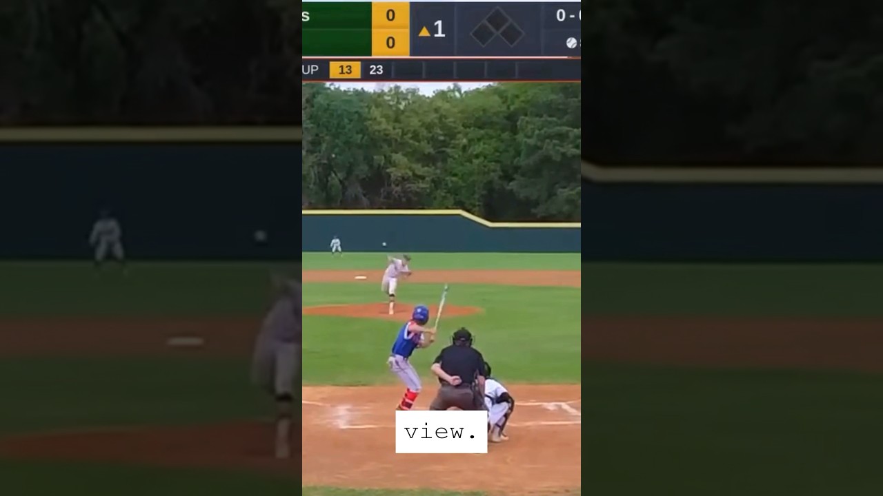 Multicamera views for baseball #streaming #softball #baseball #fastpitch #camera