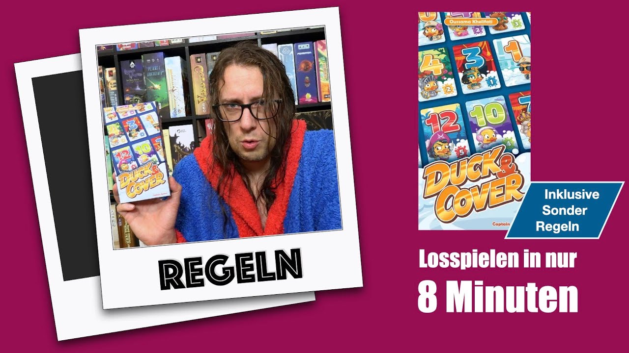 #Regeln - Duck & Cover (Asmodee 2024) | inkl. Expertenregeln