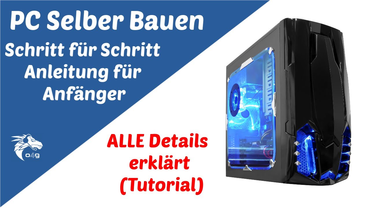 PC selber bauen: Anleitung für ANFÄNGER - ALLE Schritte (Gaming PC bauen leicht gemacht)