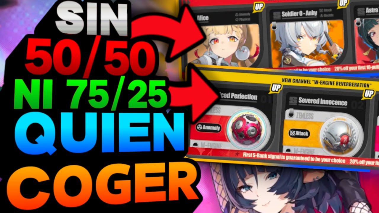 ¿Alice, Astra Yao o Sanby? Banner sin 50/50 ni 75/25 de Zenless Zone Zero 2026