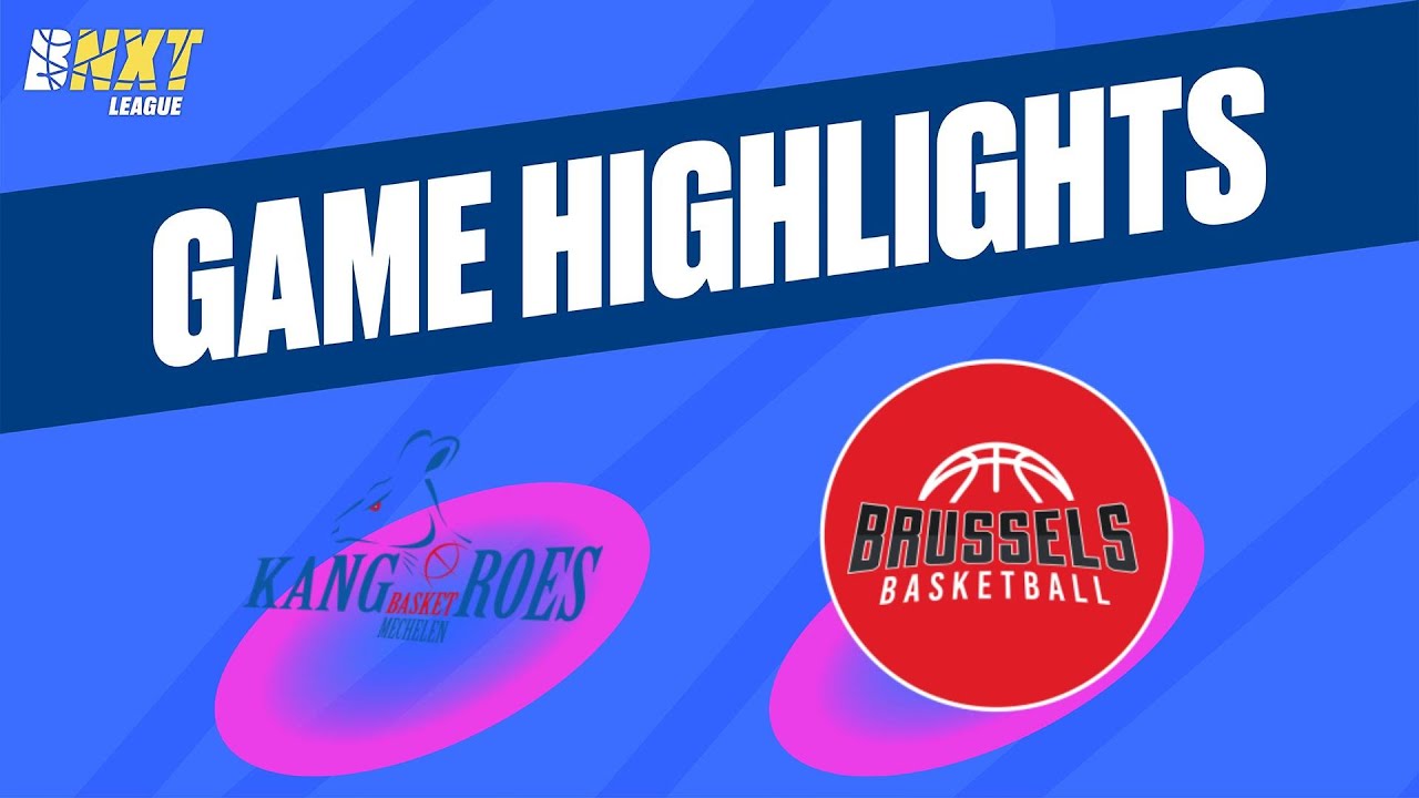 Kangoeroes Basket Mechelen vs. Brussels Basketball - Game Highlights