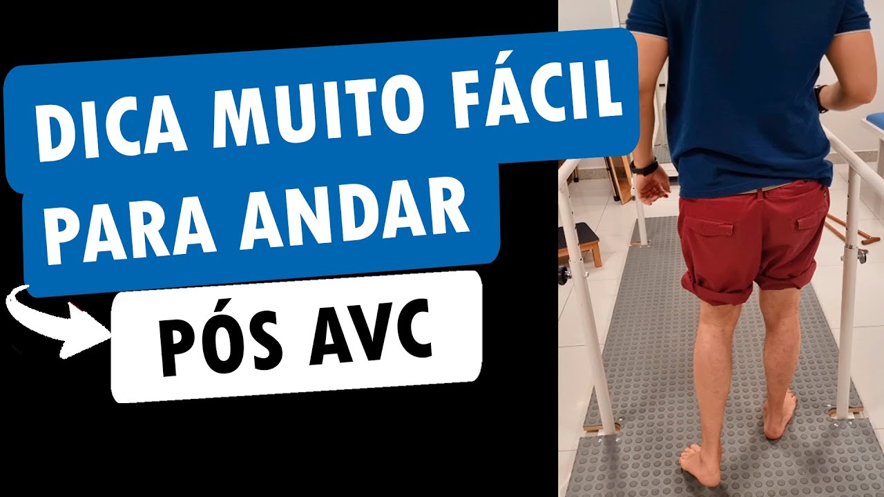 COMO VOLTAR A ANDAR NORMALMENTE DEPOIS DO AVC #avc #treinodemarcha